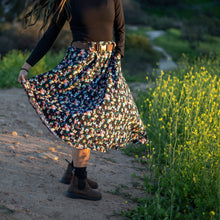 Load image into Gallery viewer, Lynt Pocket Maxi Skirt in Flower Bed
